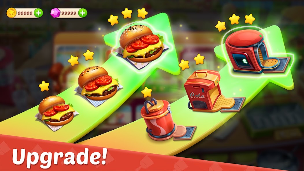 Cooking Town - Restaurant Game Mod Screenshot 3