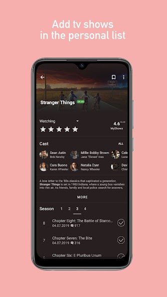 MyShows — TV Shows tracker Mod Screenshot 3 