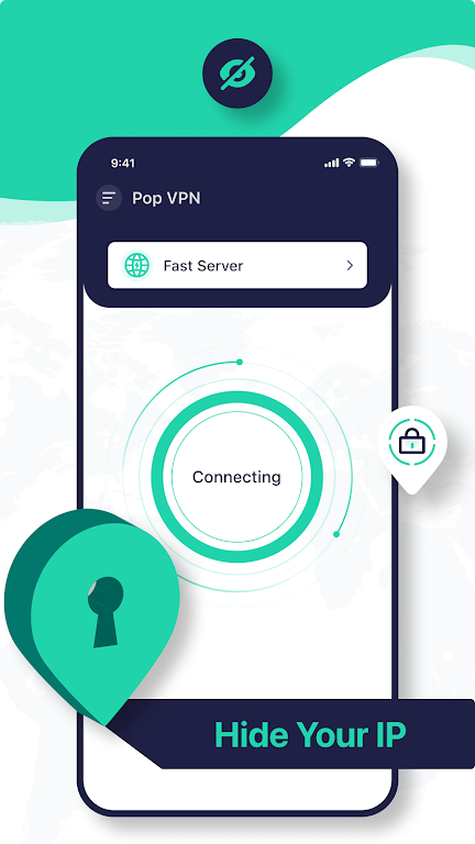 Pop VPN - Private&Fast Screenshot 4 