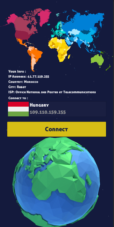 VPN Hungary - IP for Hungary Screenshot 2