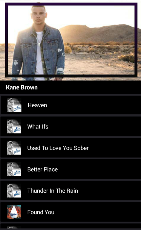 Kane Brown - Heaven (Songs and Lyrics) Screenshot 1