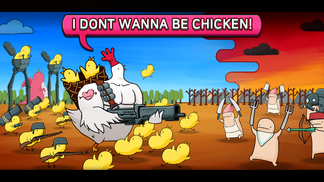 Chicken VS Man Mod Screenshot 1