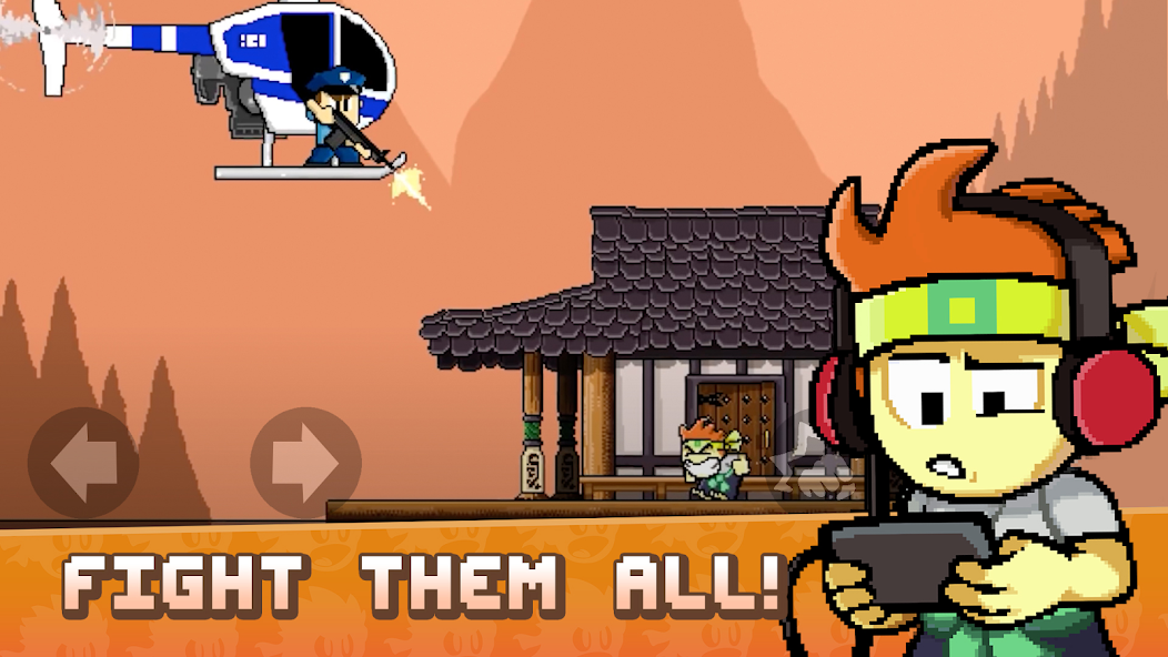 Dan the Man: Action Platformer Mod Screenshot 1 