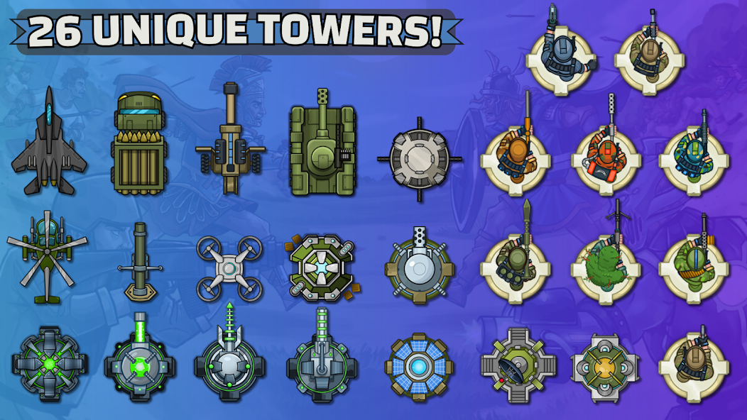 Ancient Allies Tower Defense Mod Screenshot 1