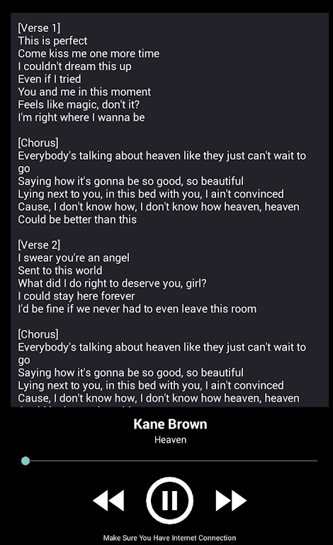 Kane Brown - Heaven (Songs and Lyrics) Screenshot 2 