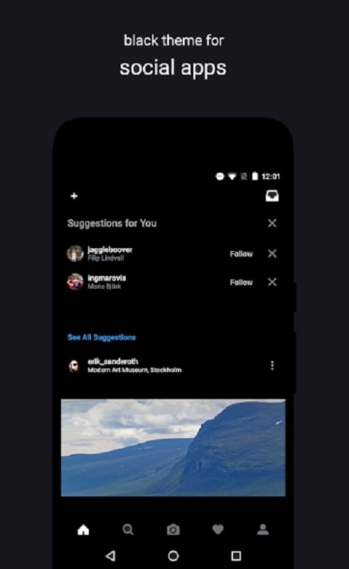 Swift Black Substratum Screenshot 3 