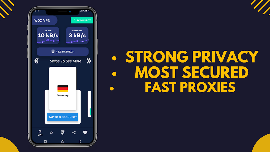 Wox VPN - Secure & Fast Proxy Screenshot 4 