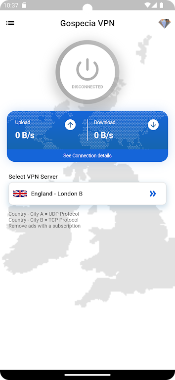 Gospecia VPN Screenshot 4