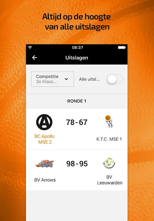 Basketball.nl Screenshot 3 