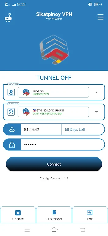 Sikatpinoy VPN V2 Screenshot 1