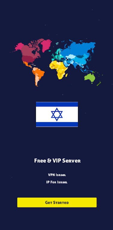 VPN Israel - IP for Israel Screenshot 1