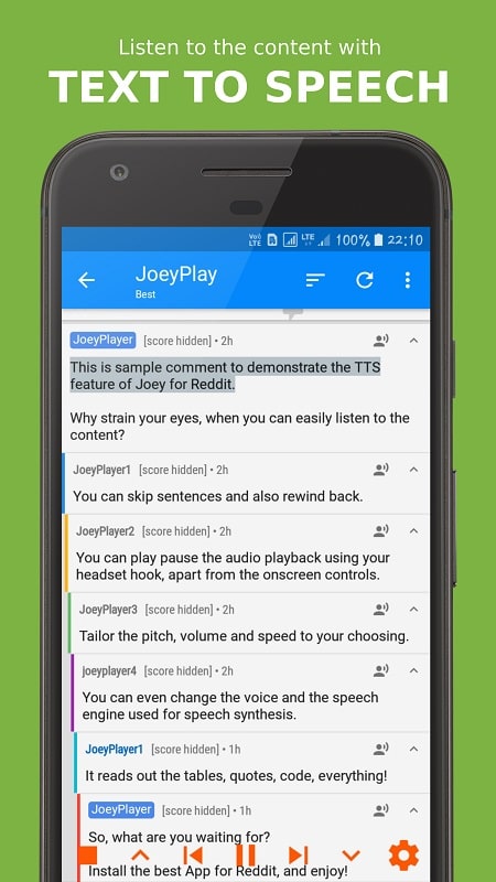 Joey for Reddit Screenshot 3 