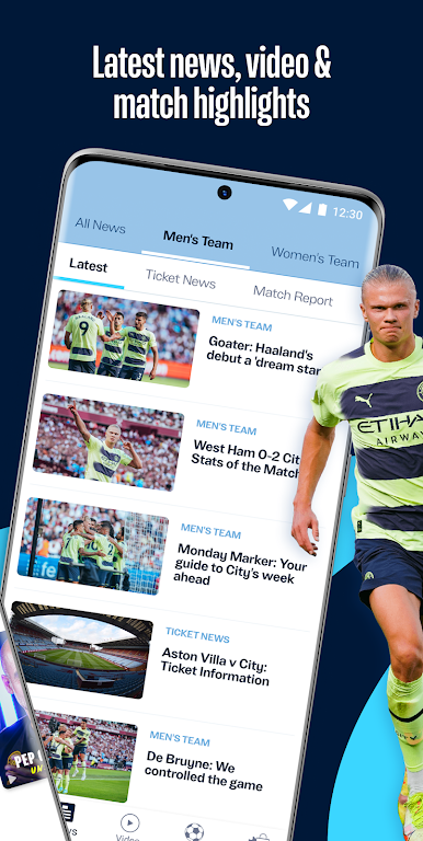 Manchester City Official App Screenshot 2 