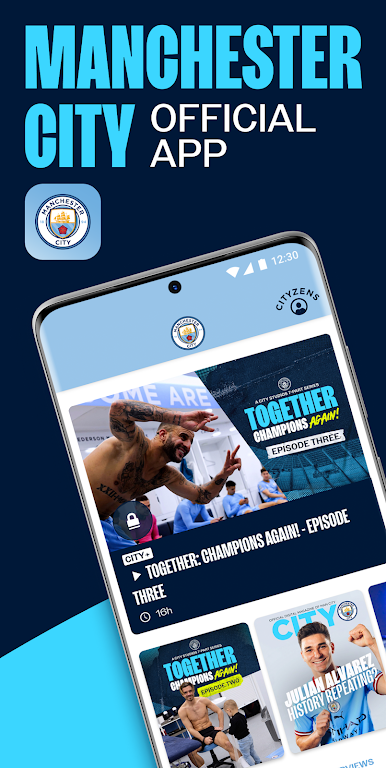 Manchester City Official App Screenshot 1 