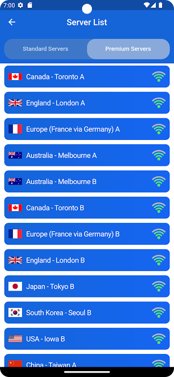 Gospecia VPN Screenshot 3 