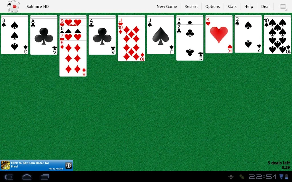 Solitaire HD Screenshot 2