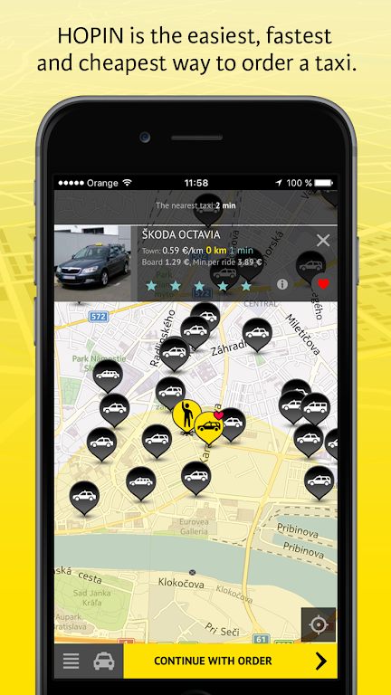 HOPINTAXI Driver Screenshot 1 