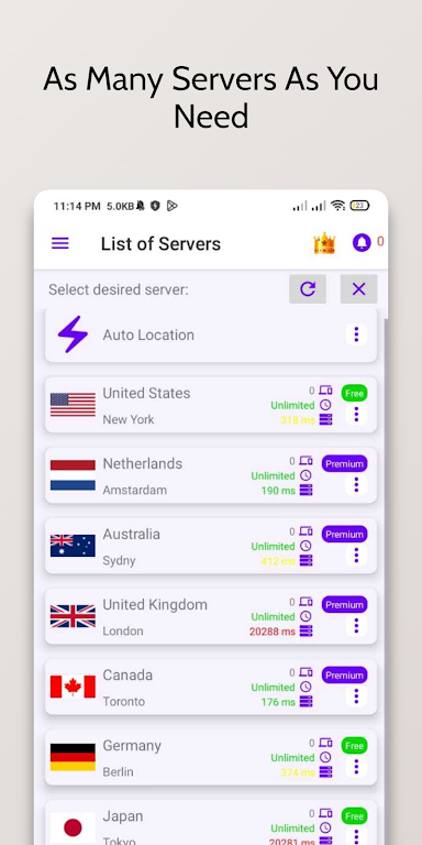 Khan VPN Screenshot 3 