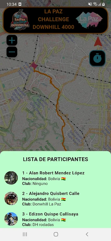 LA PAZ CHALLENGE DOWNHILL 4000 Screenshot 2 
