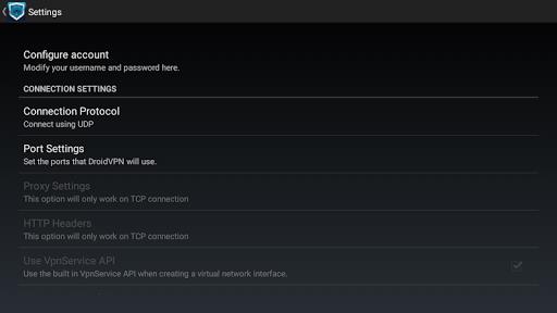 DroidVPN - Android VPN Screenshot 2