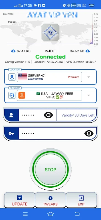 AYAT VIP VPN Screenshot 2 