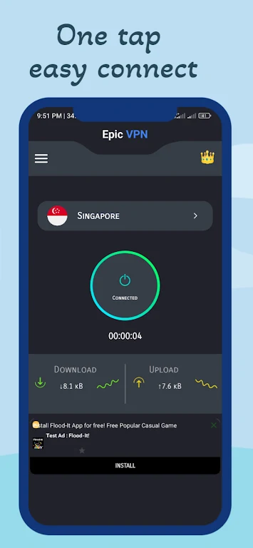 Epic VPN -  Fast & Secure VPN Screenshot 1