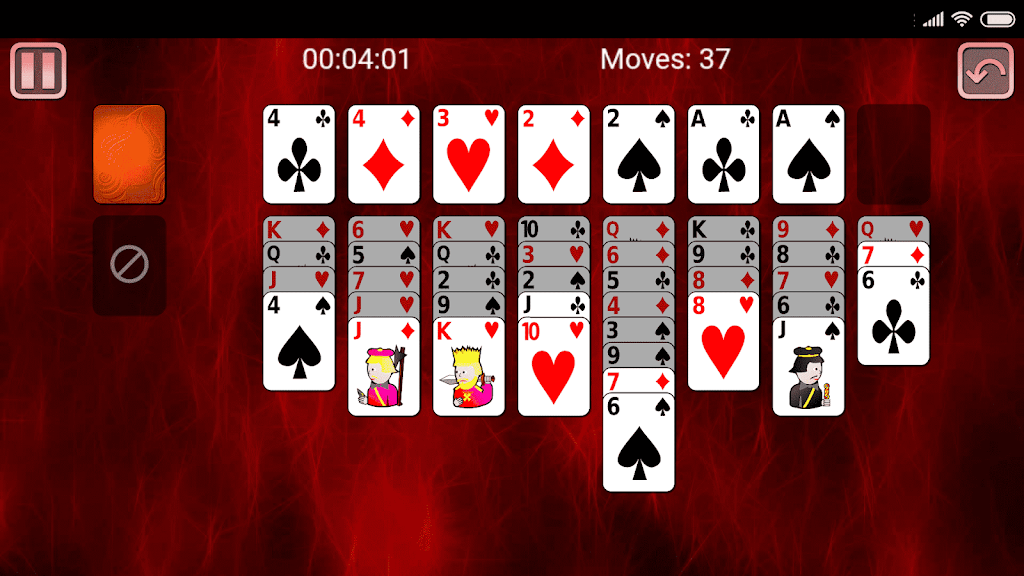 Miss Milligan Solitaire Screenshot 2