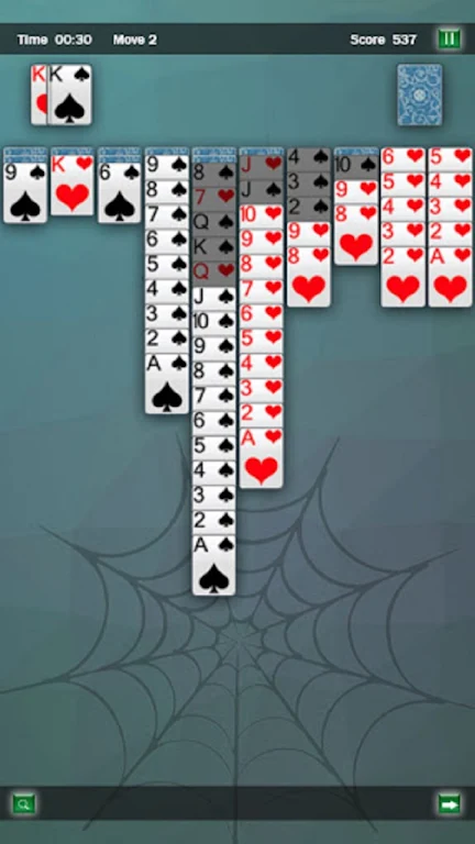 Super Classic Spider Solitaire Screenshot 1 