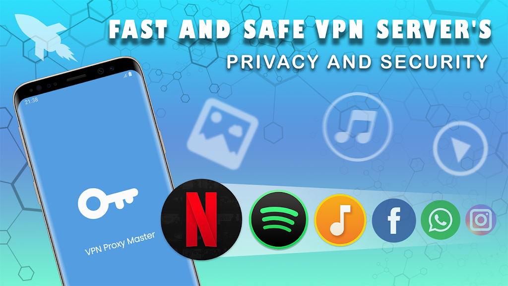 Master VPN Proxy - Fast VPN Screenshot 1 