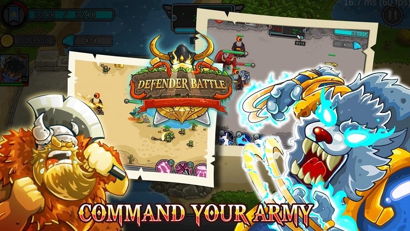 Defender Battle Screenshot 1