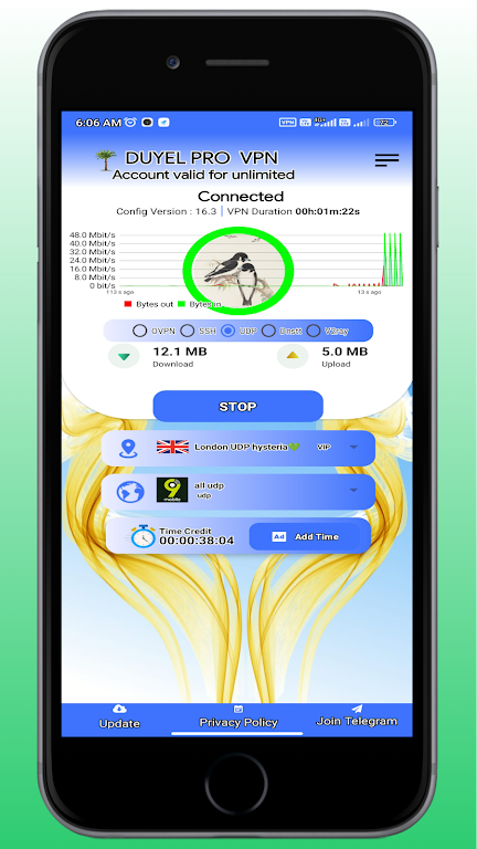 Duyel pro vpn & multi protocol Screenshot 2