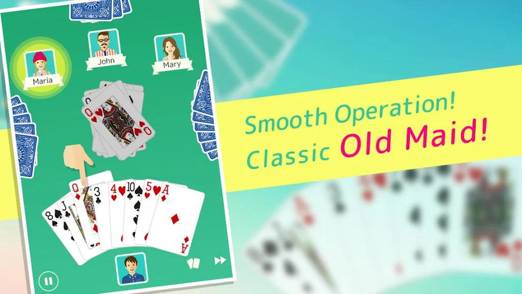 Old Maid - Fun Card Game Screenshot 1