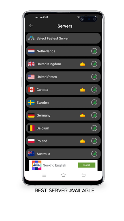 Zero Vpn : Faster Vpn Screenshot 3