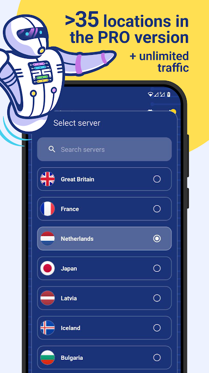 PQ.Hosting: free VPN Screenshot 3 