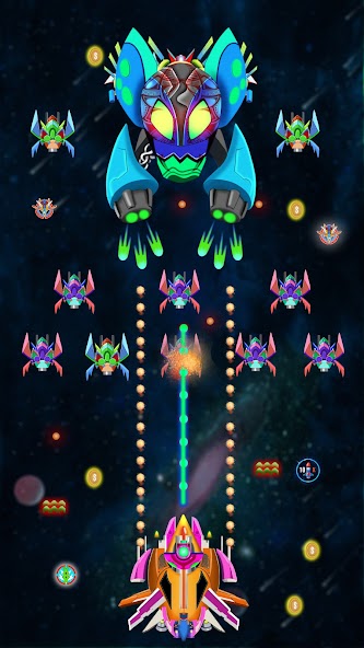 Galaxy Shooting: Alien Attack Mod Screenshot 3