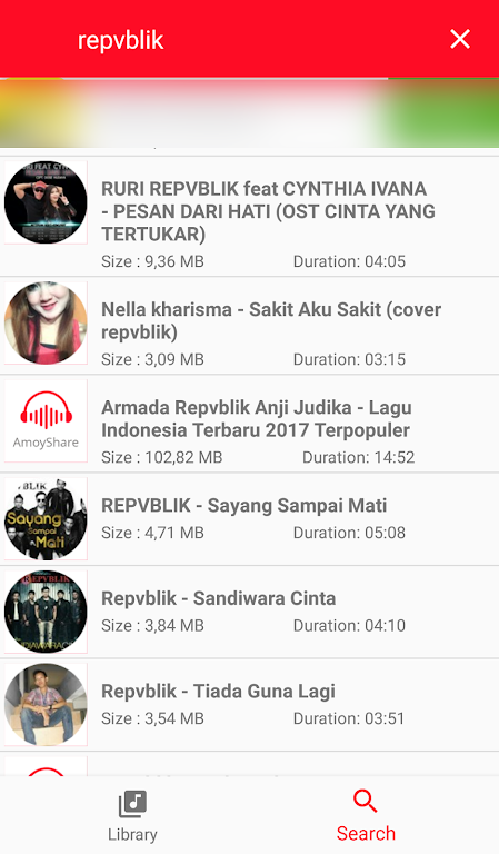 Amoyshare MP3 Screenshot 3