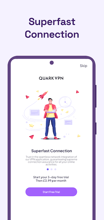 Quark VPN - Easy & Secure Screenshot 3 