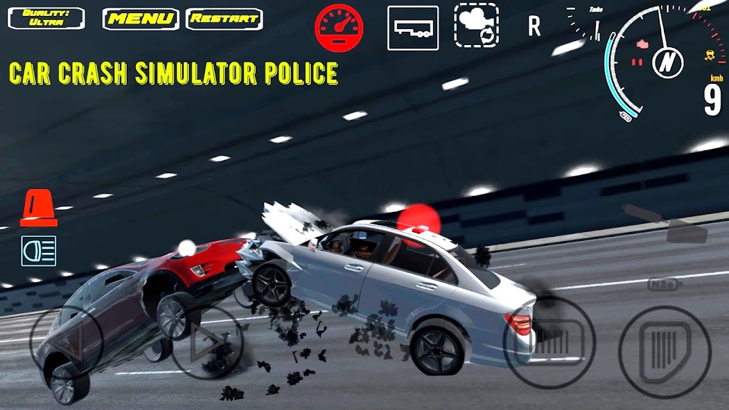 Car Crash Simulator Police Mod Screenshot 2 