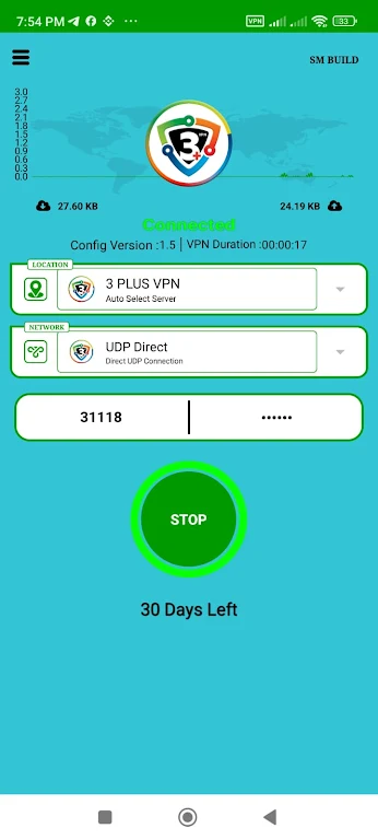 3 PLUS VPN Screenshot 4 