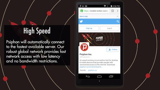 Psiphon Pro - The Internet Freedom VPN Screenshot 2 