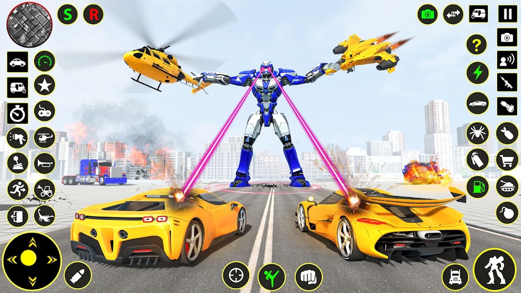 Truck Game - Car Robot Games Mod Screenshot 3