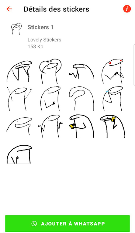 Stickers Flork - WASticker Screenshot 4