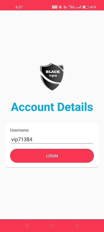 BLACK UDP VPN Screenshot 1