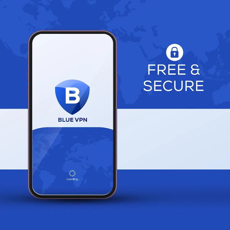 Blue VPN - فیلتر شکن آمریکایی Screenshot 2 