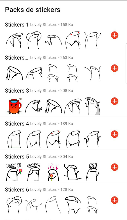 Stickers Flork - WASticker Screenshot 1