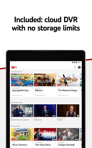 YouTube TV - Watch & Record TV Screenshot 1