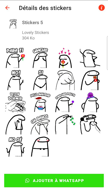 Stickers Flork - WASticker Screenshot 3 