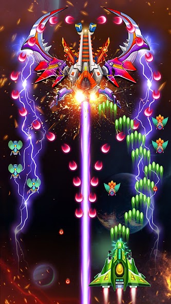 Galaxy Attack - Alien Shooter Mod Screenshot 3 