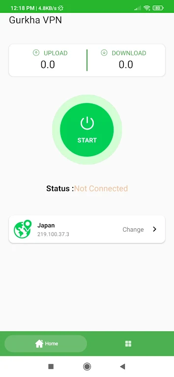 Gurkha VPN Screenshot 1 