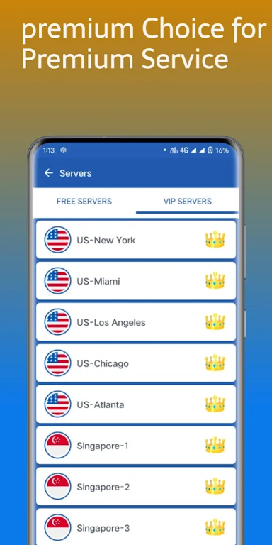 Lamp VPN - Fast & Stable VPN Screenshot 3 